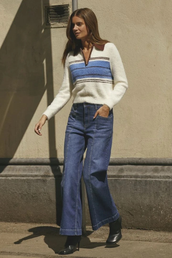 Co'couture Tyler CC Wide-Leg Jeans – Denim Blue