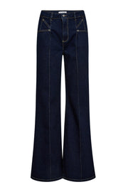 Co'couture Theo CC Wide-Leg Jeans – Dark Denim