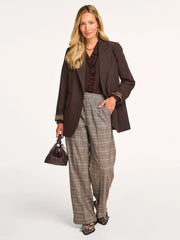 Co'couture Claudine CC Wide-Leg Trousers – Walnut
