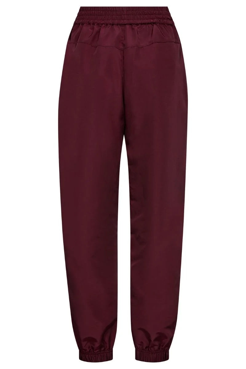 Co'couture Trice CC Tech Jogger Trousers – Burgundy