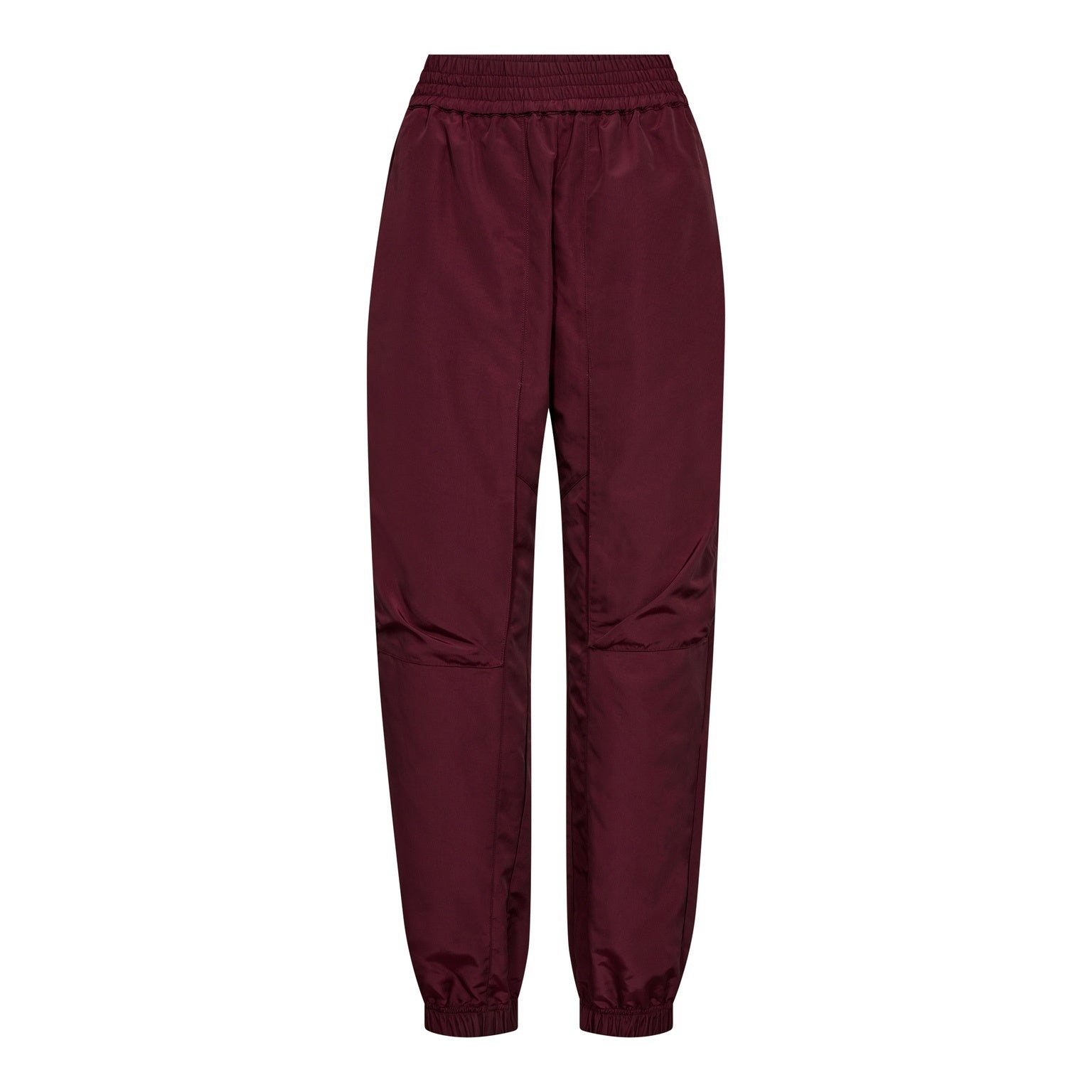 Co'couture Trice Tech Trousers – Burgundy