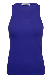 Co'couture Sahara CC Embroidery Tank Top – New Blue