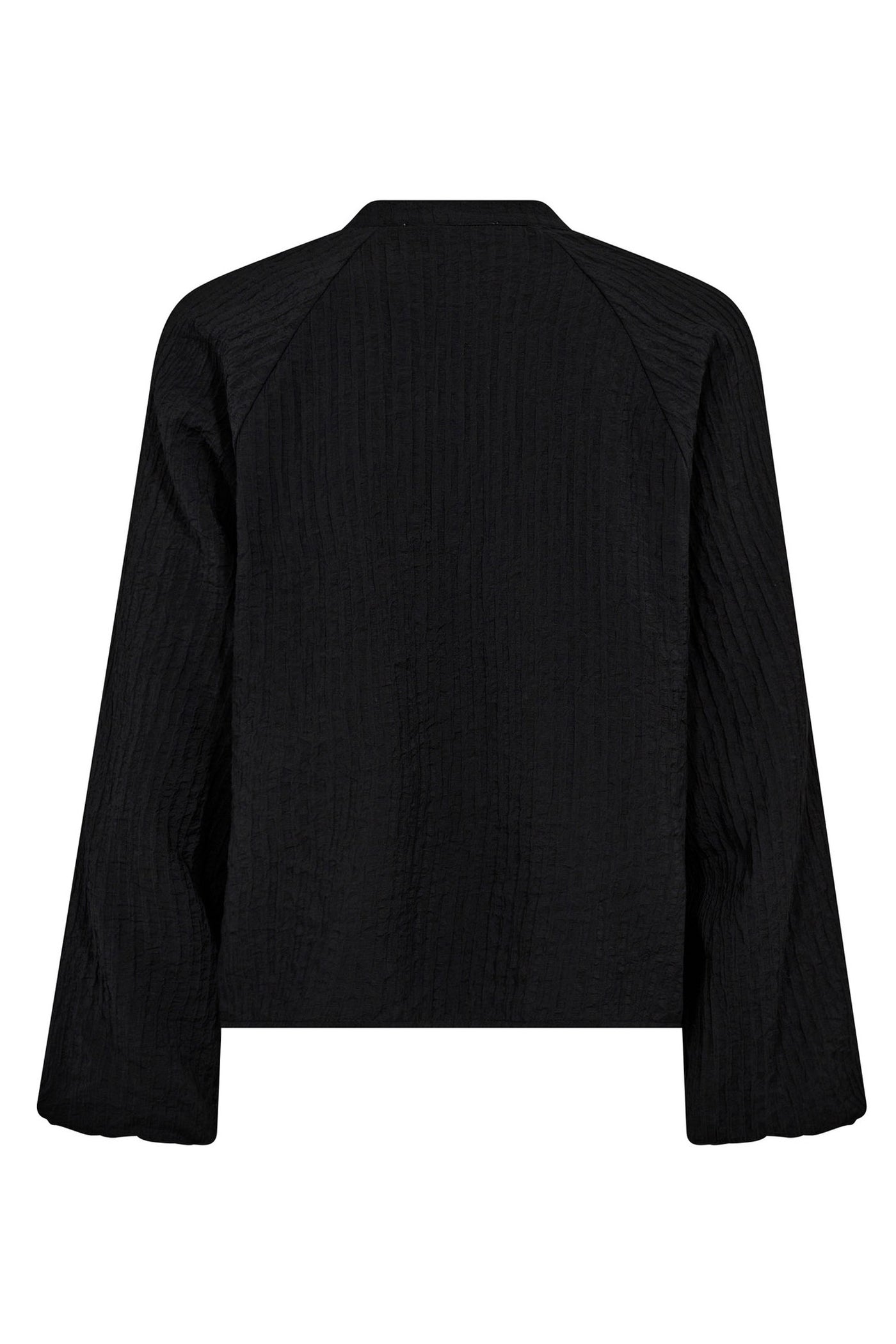 Co'couture Shina CC Lace V-Neck Shirt – Black
