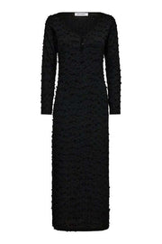 Co'couture Pompom CC Dress – Black