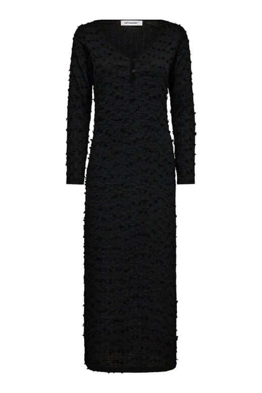 Co'couture Pompom CC ruha – fekete