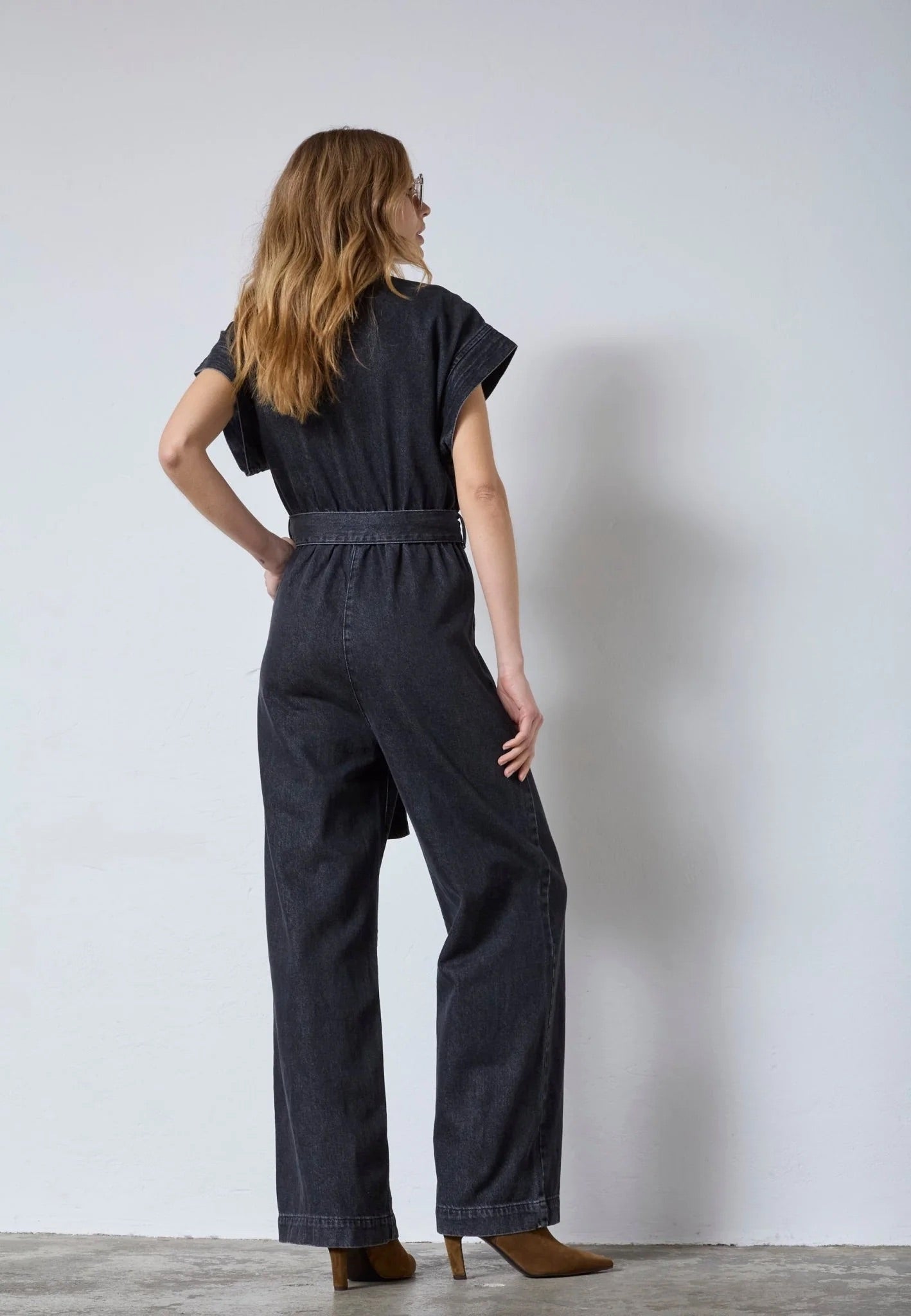Co'couture Pancy CC Zip Jumpsuit – Black