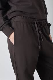 Co'couture Eris CC Joggers – Dark Brown