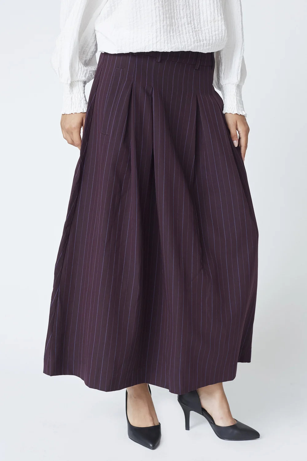 Co'couture Anya CC Trinny rakott szoknya – szilva