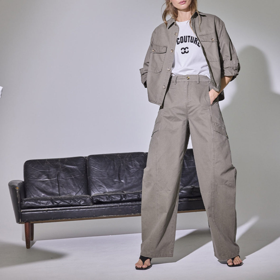 Co'couture Evelyn CC Shirt – Army