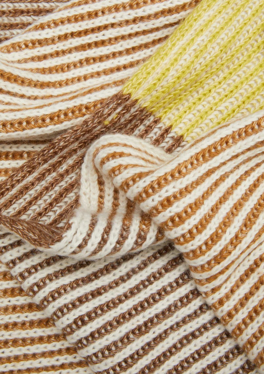 s.Oliver Women's Striped Cotton-Blend Snood