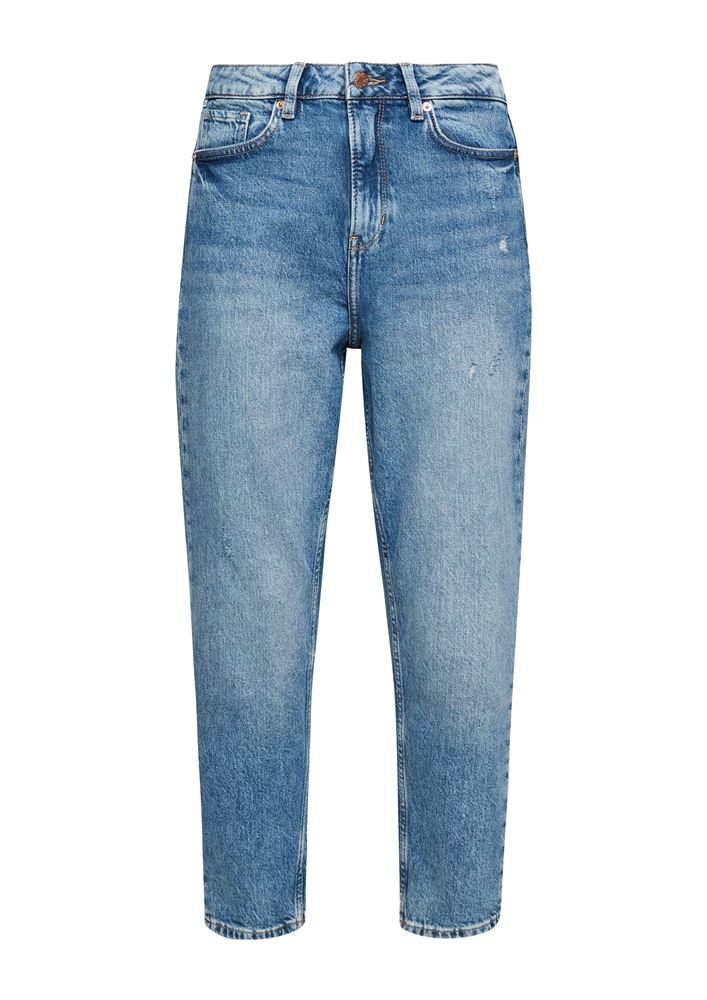 QS by s.Oliver Mom Jeans Ankle – Blue