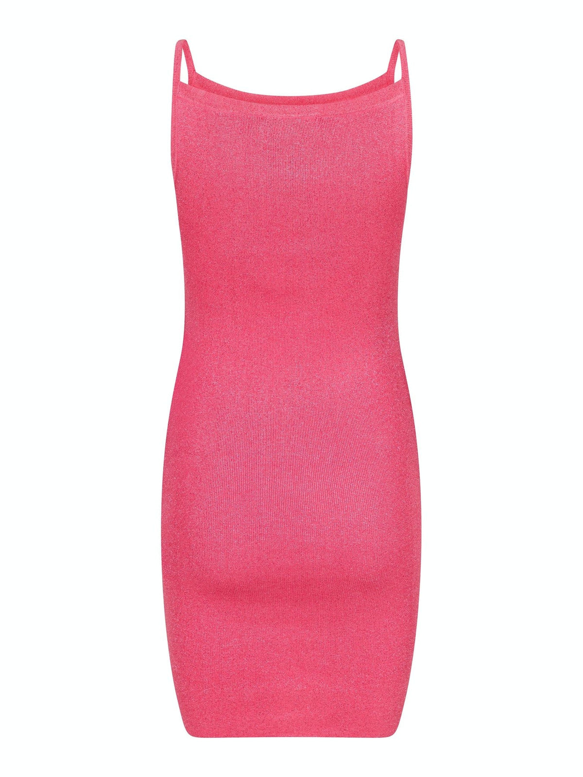 Neo Noir Contima Glitter Knit Mini Dress – Pink