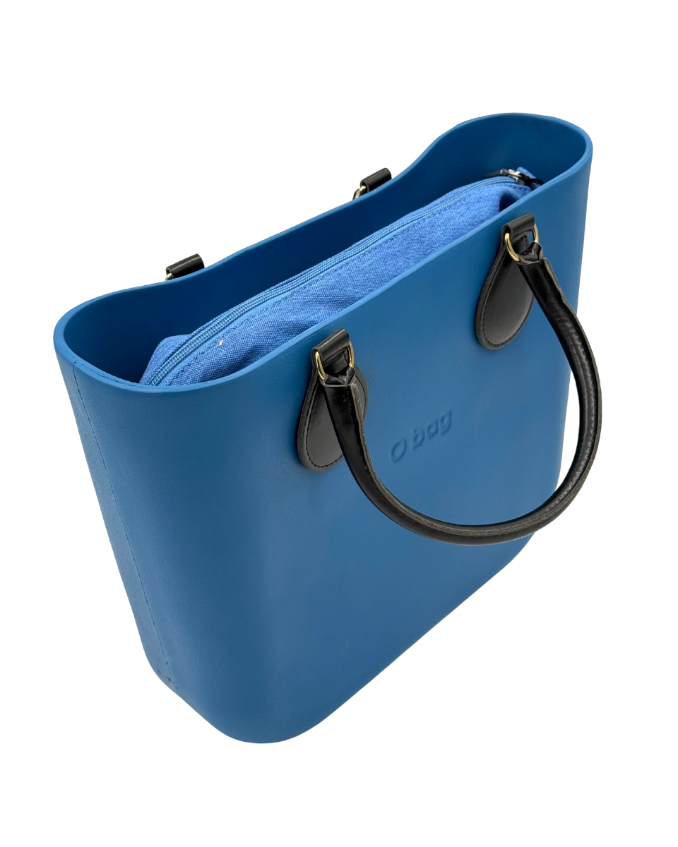 O bag Mini kézitáska – kék-fekete