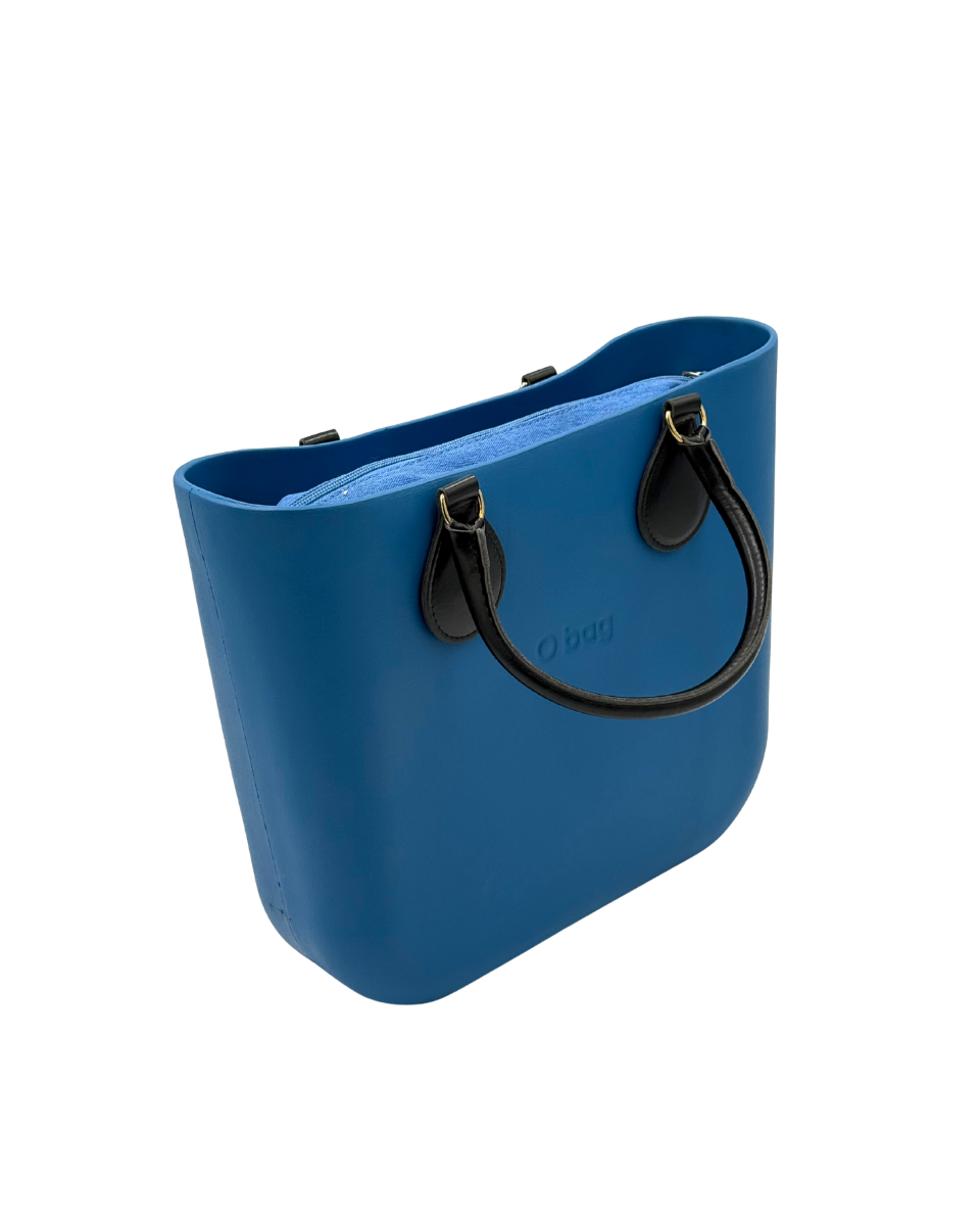 O bag Mini kézitáska – kék-fekete