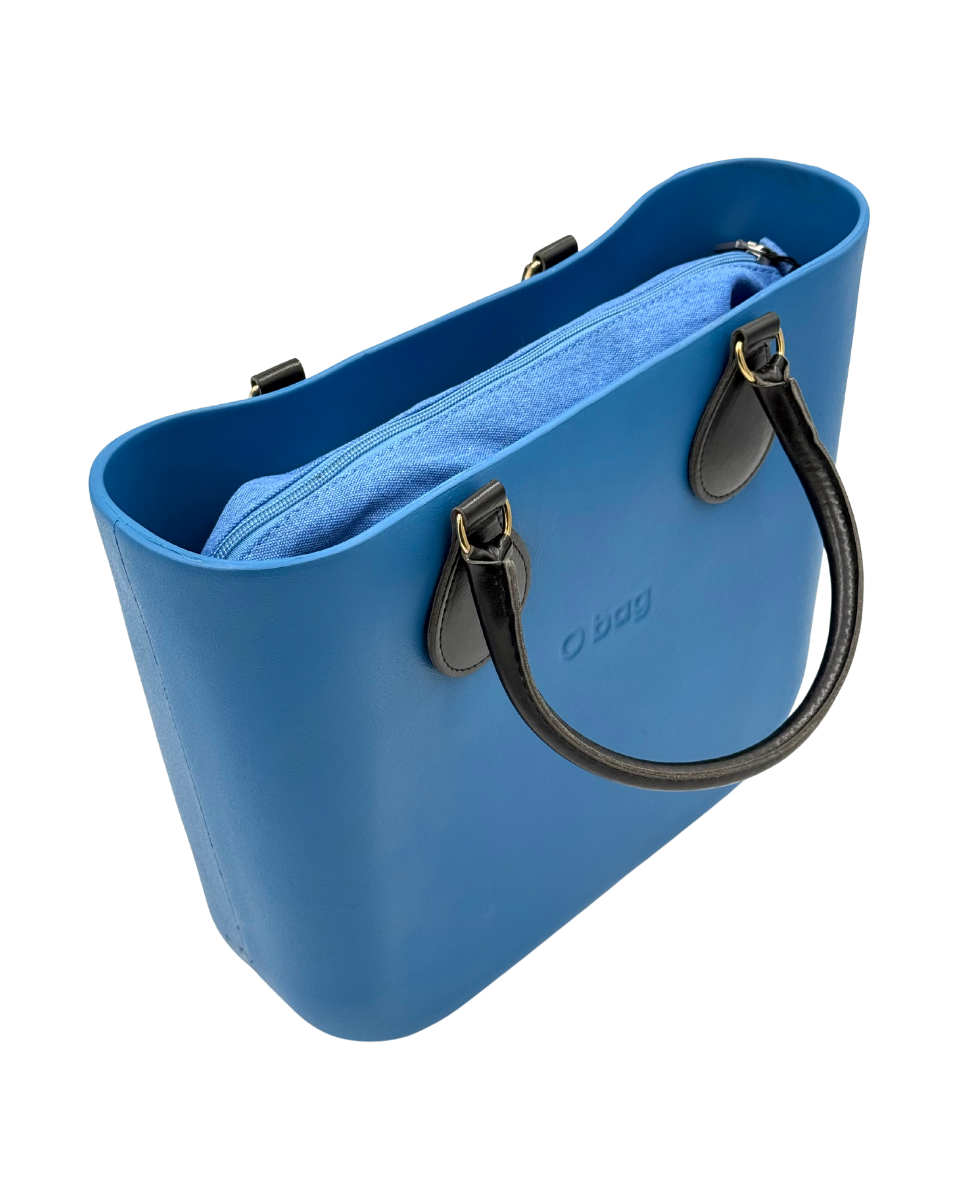 O bag Mini kézitáska – kék-fekete