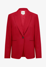 SOAKED in Luxury SLCORINNE rövid blézer – Salsa Red