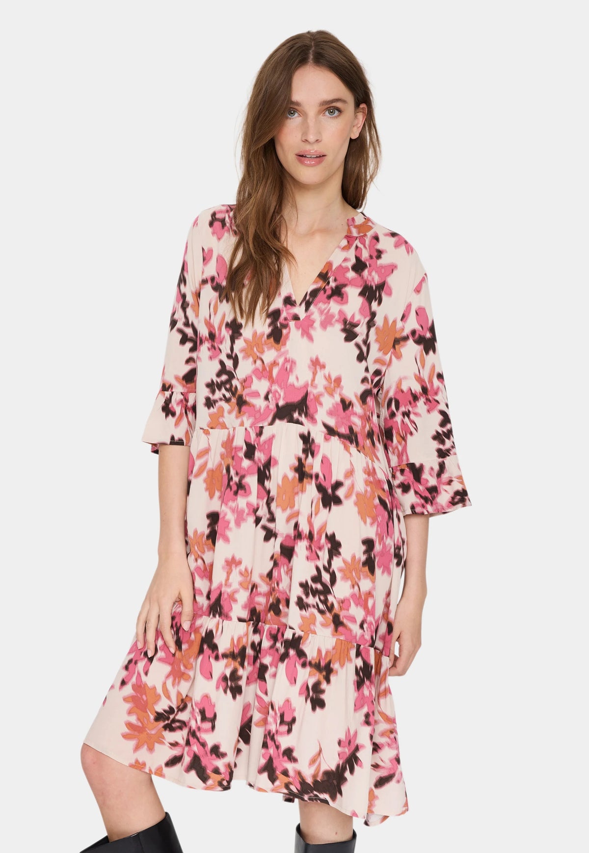 Saint Tropez fodros ruha – Grey Chateau Blooms