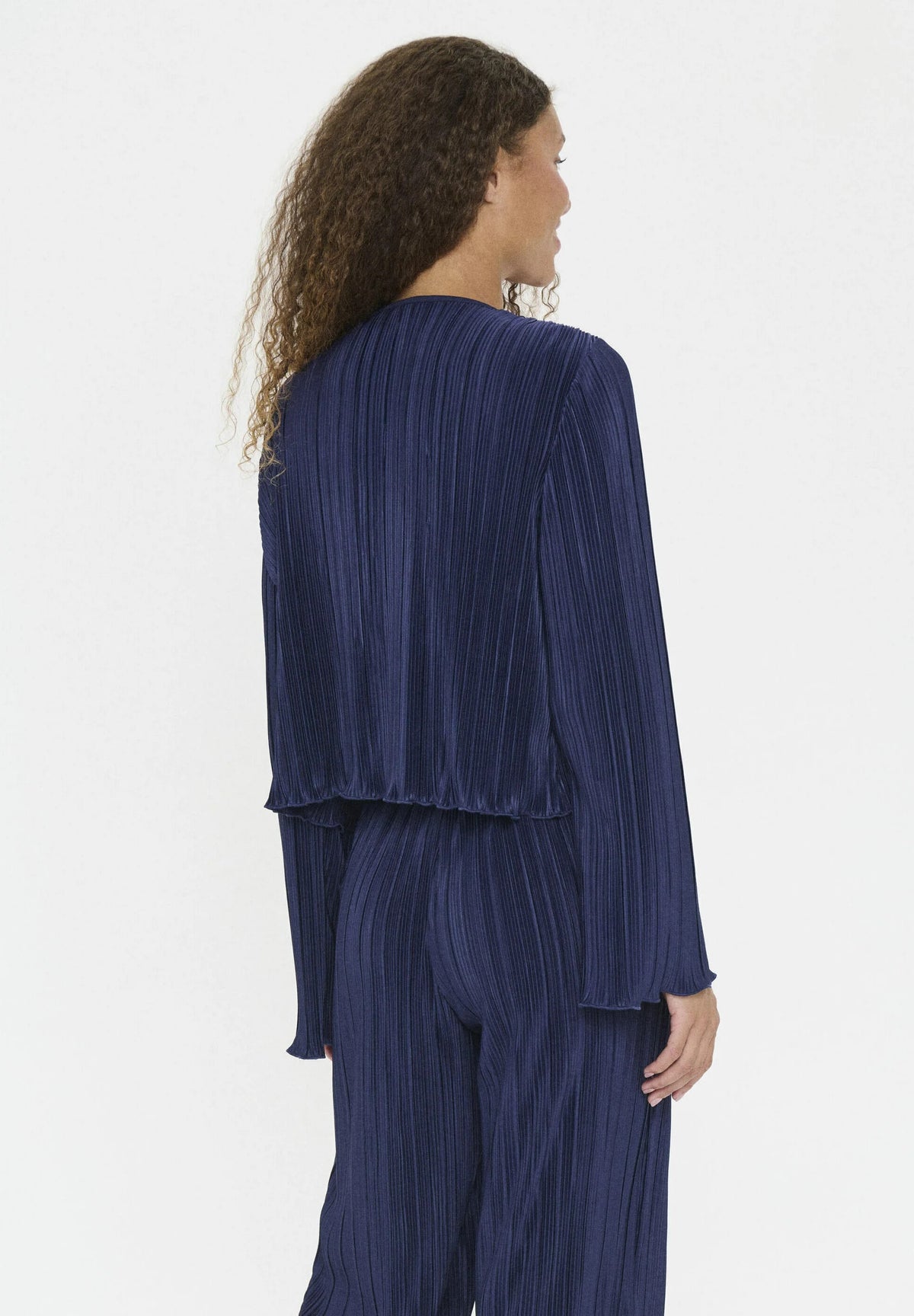 Saint Tropez ZUNISZ TIE rakott blúz – Eclipse
