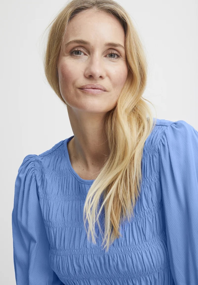 Fransa FRMALU Blouse – Ultramarine Blue