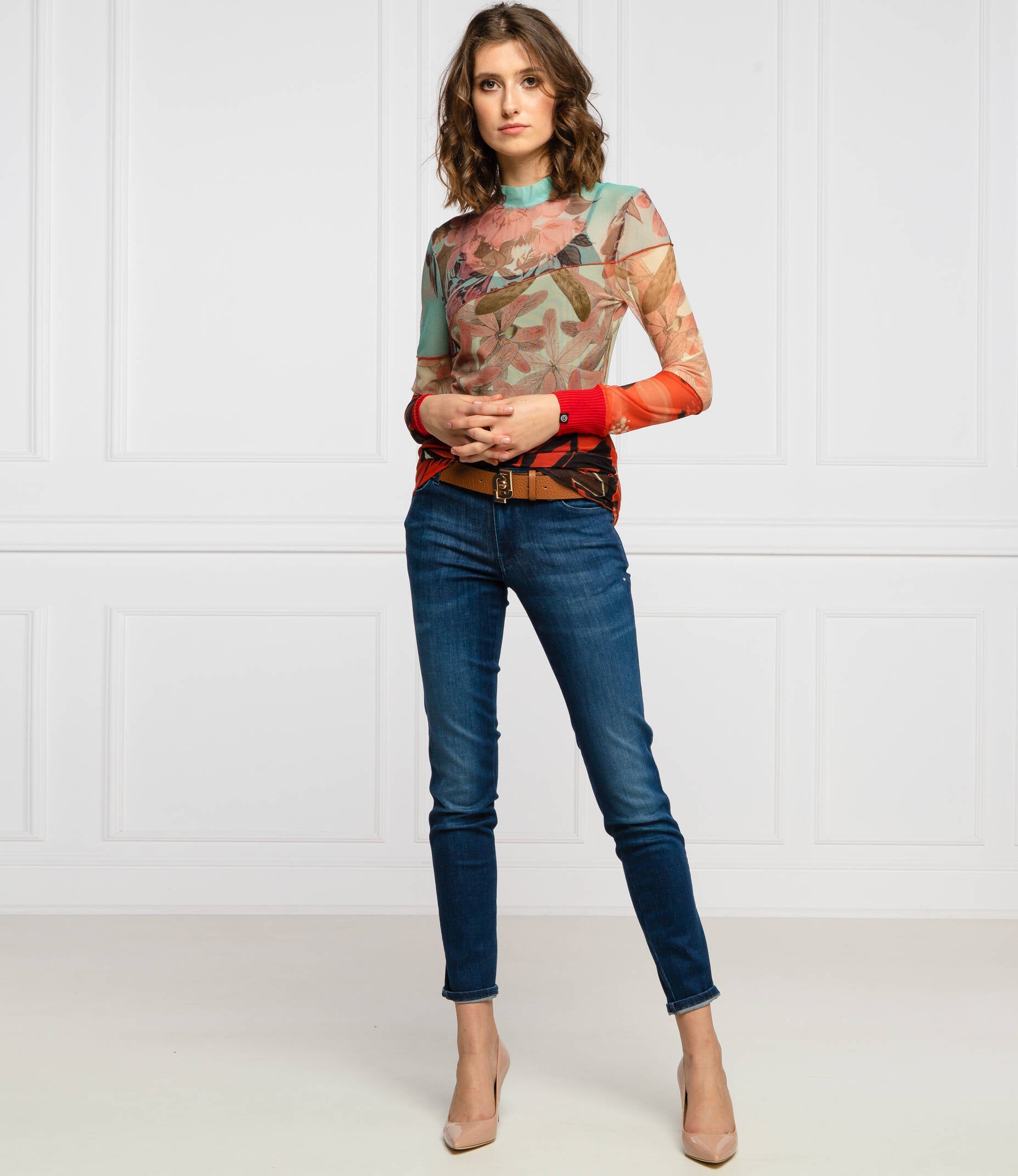 Desigual Nebraska hosszú ujjú blúz