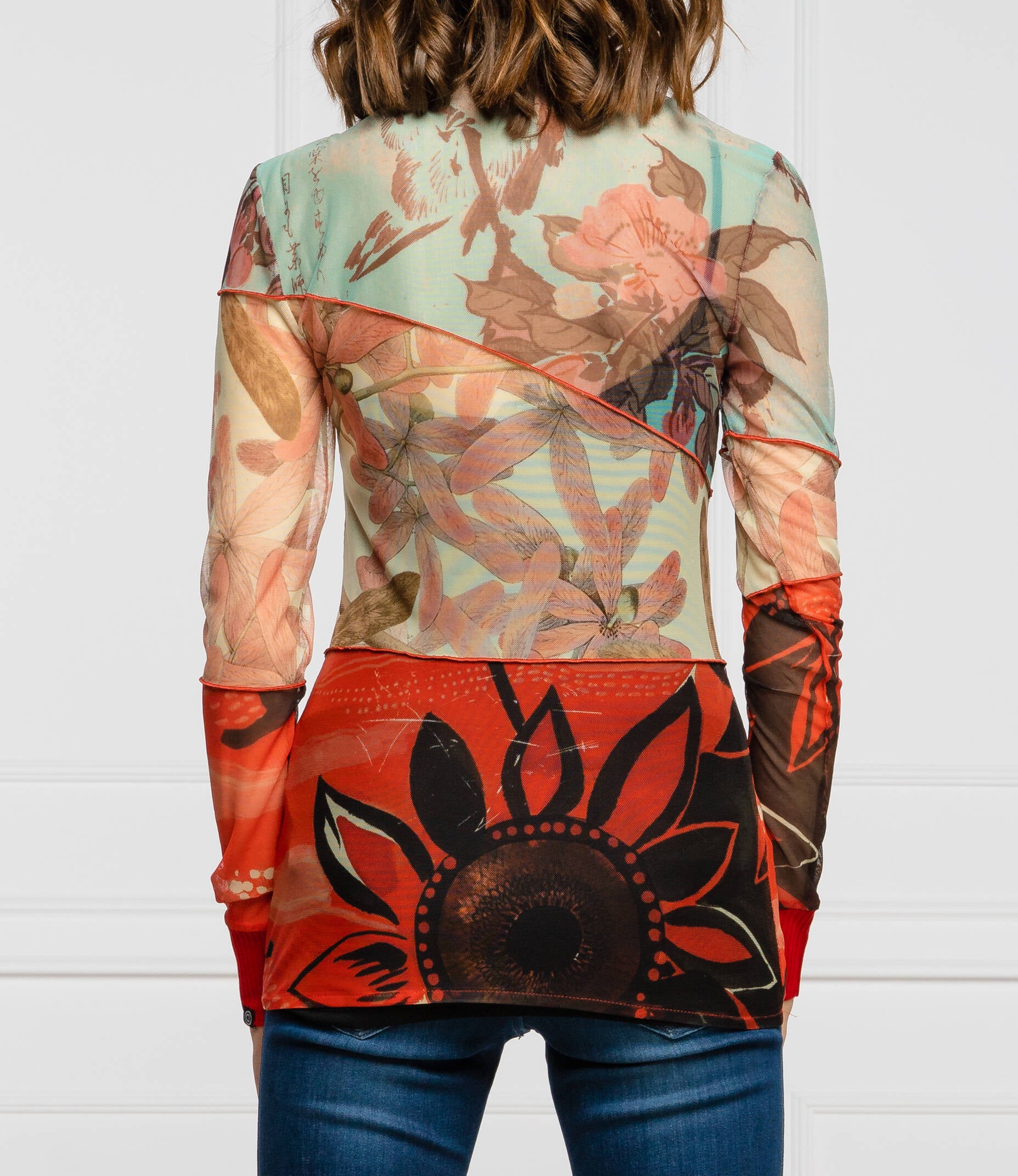 Desigual Nebraska hosszú ujjú blúz