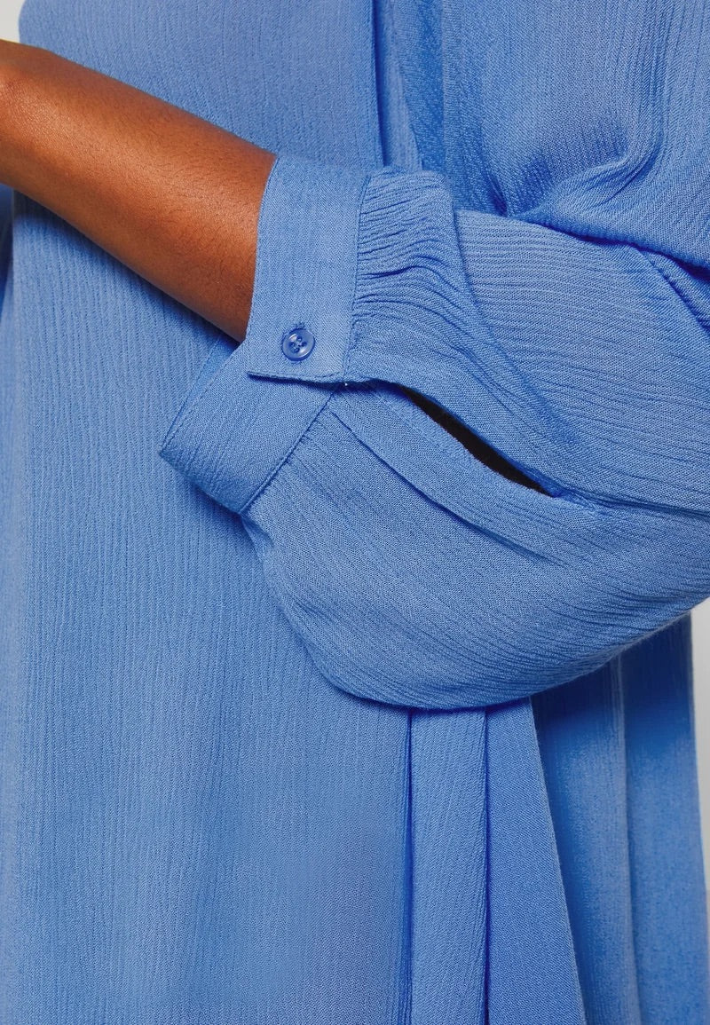 Kaffe KAamber bő szabású tunika – Lettuce Blue