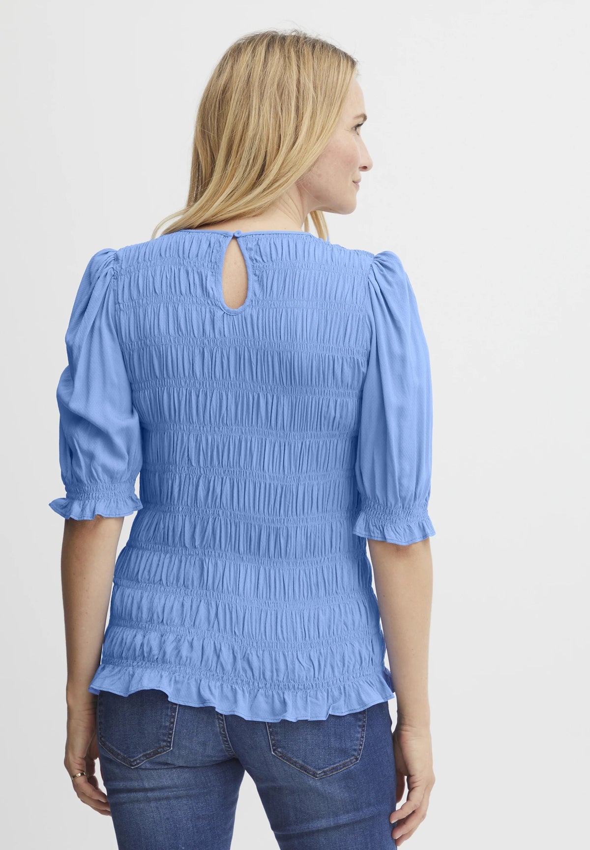 Fransa FRMALU Blouse – Ultramarine Blue