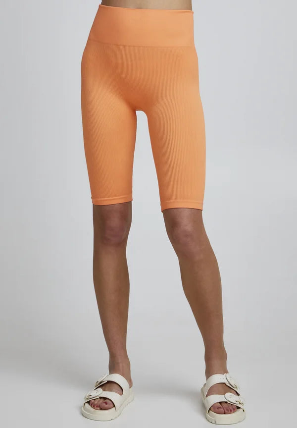 The Jogg Concept Sahana Biker Shorts – Muskmelon