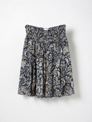 Part Two Arianna Paisley Midi Skirt – Navy