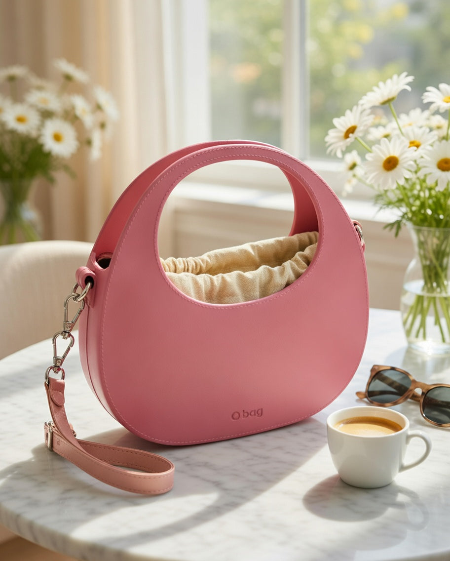 O bag Chase Moon Bag – Rose Pink