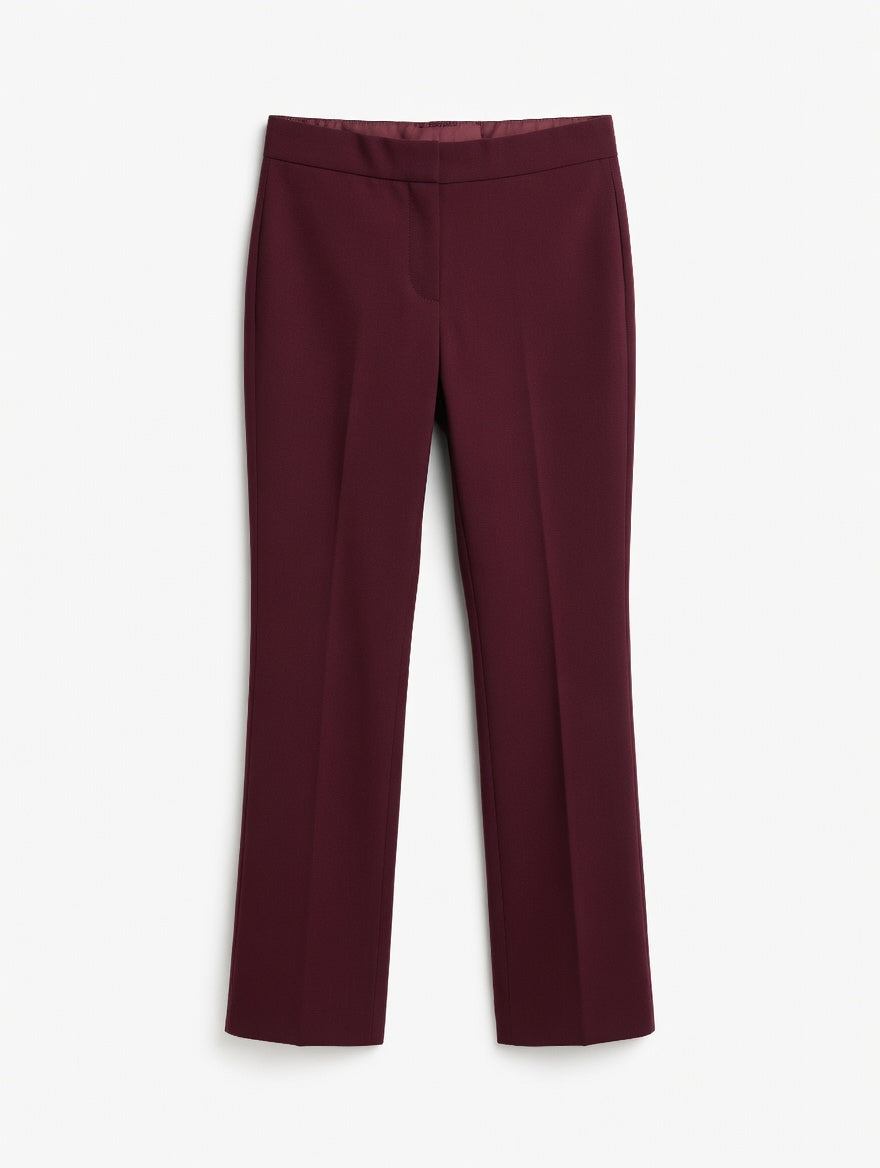 Part Two Pontal Flared Trousers – Burgundy