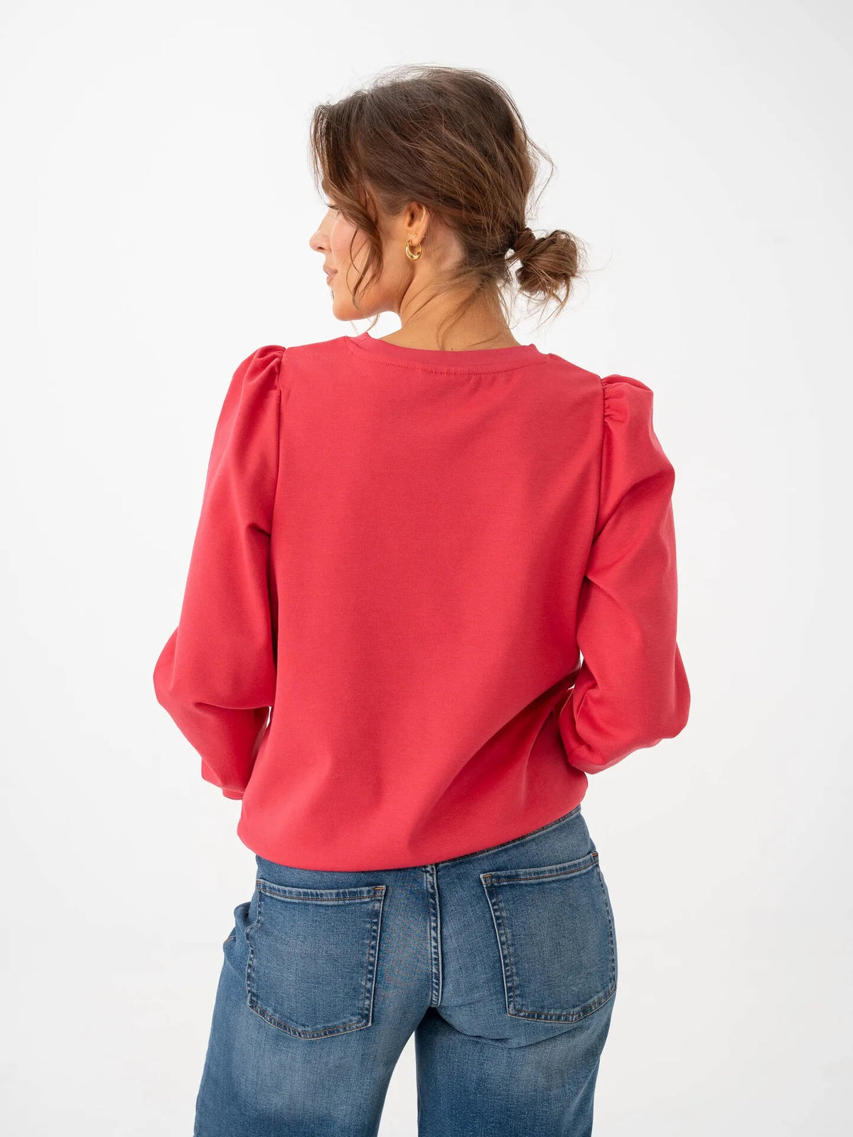 ICHI Exclusive Kate Jumper – Coral Pink