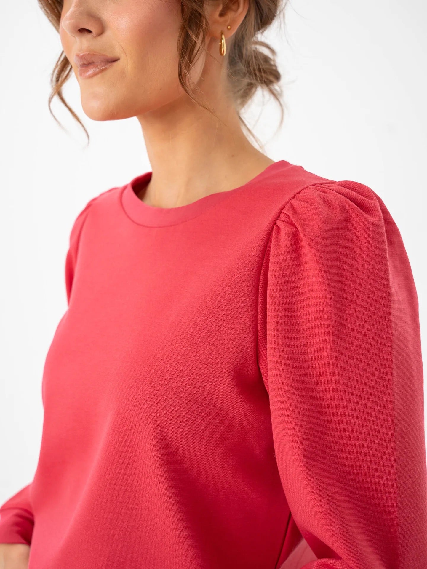 ICHI Exclusive Kate Jumper – Coral Pink