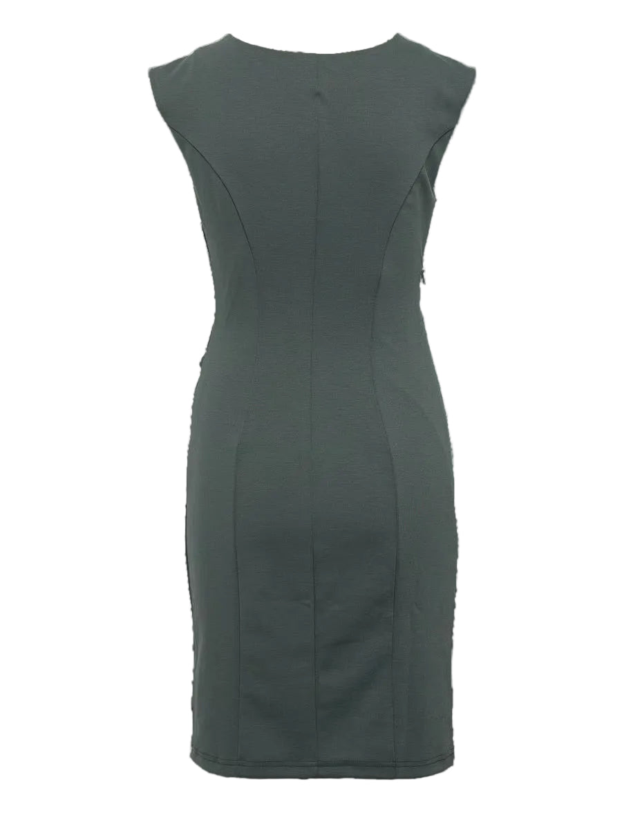 Kaffe KAindia Ruched Bodycon Dress – Balsam Green