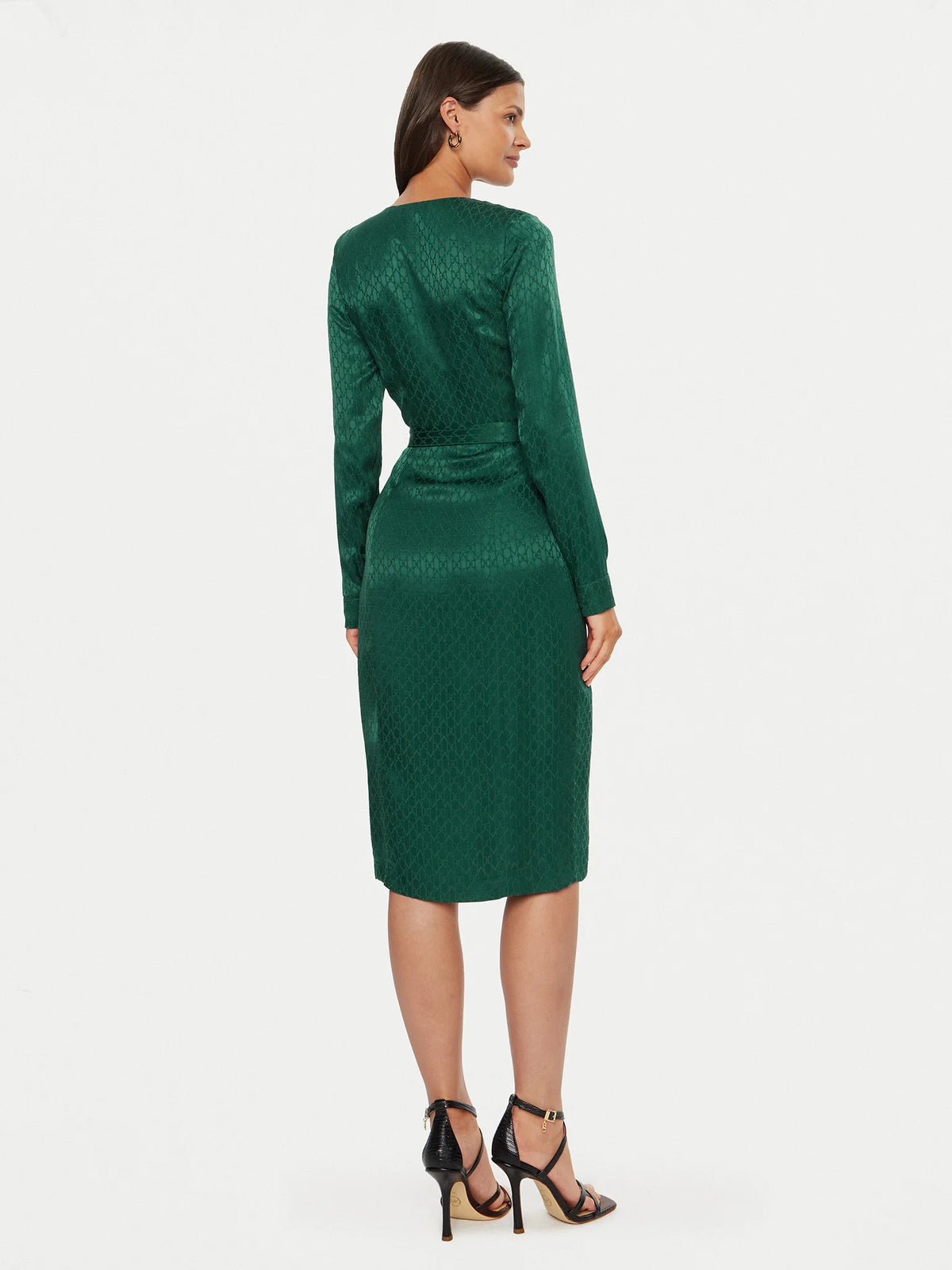 Marciano by Guess Amalia Dress - Green, elegant women's fashion dress showcasing designer clothing style and premium quality.
