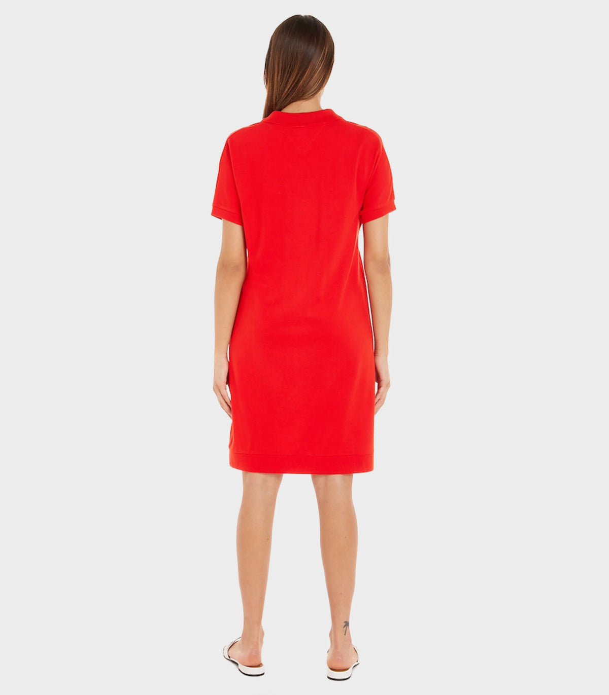 Tommy Hilfiger galléros ingruha – piros