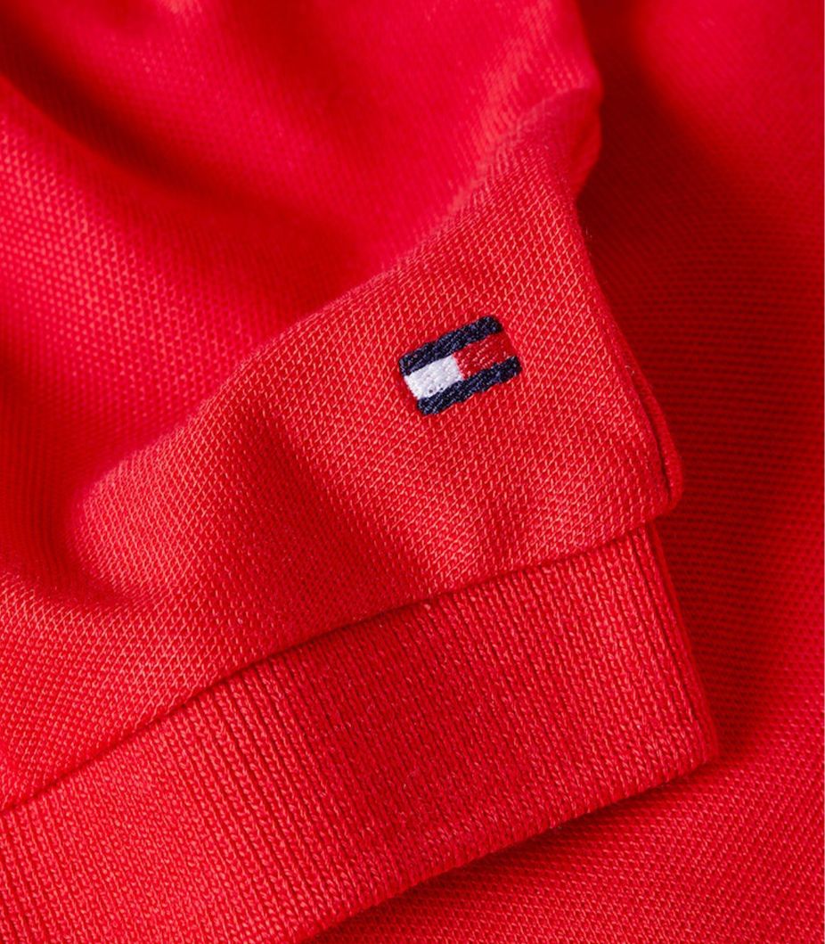 Tommy Hilfiger galléros ingruha – piros