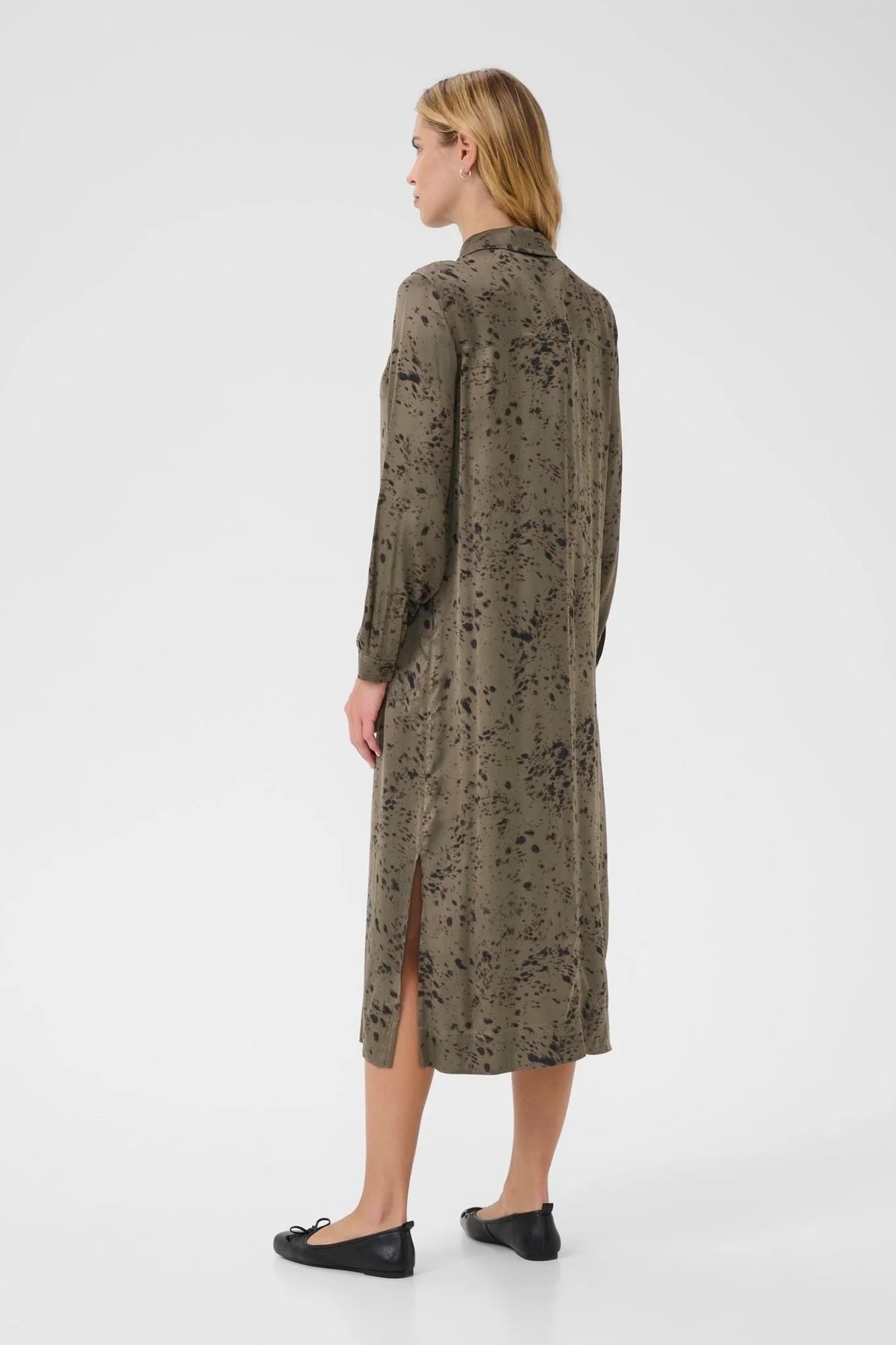 Part Two ShilohPW Dress – Tarmac Scattered Texture Print