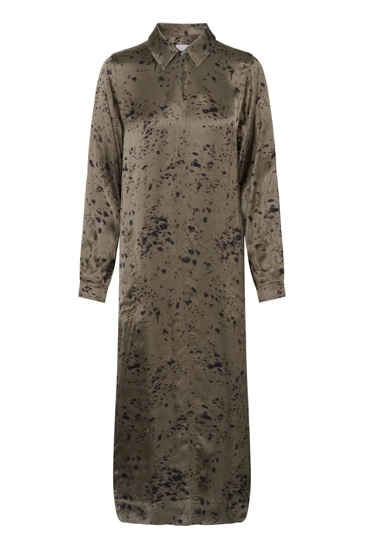 Part Two ShilohPW Dress – Tarmac Scattered Texture Print