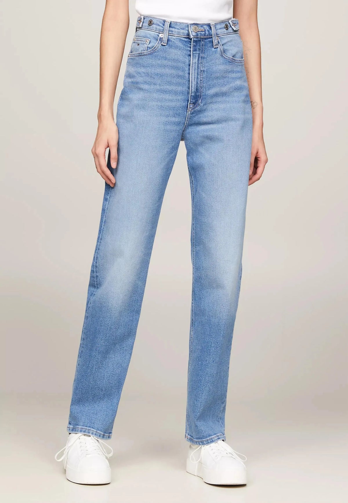 Tommy Jeans Julie Straight-Leg Jeans – Blue