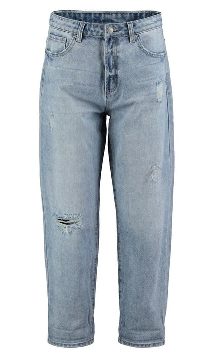 Hailys Lora High-Waisted Jeans – Light Blue