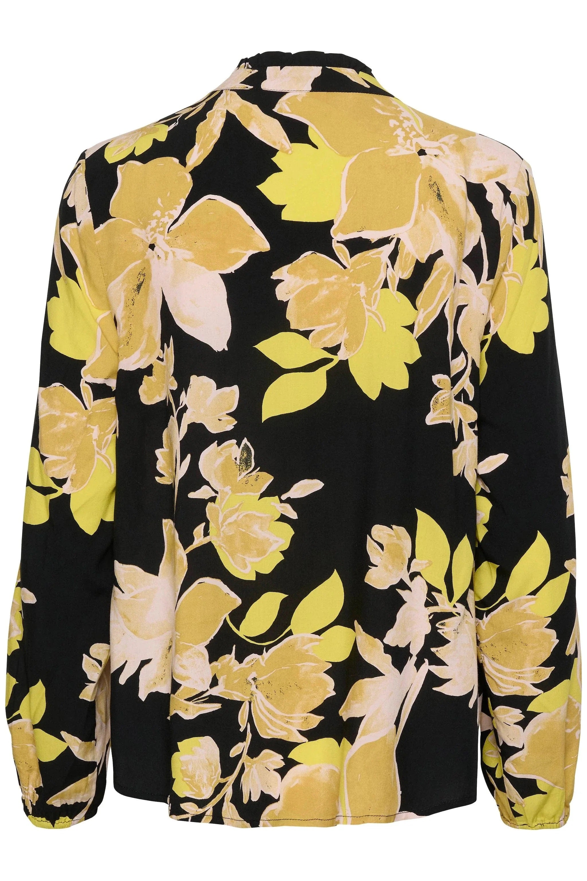 Saint Tropez Eda virágmintás blúz – Black Burnished Florals