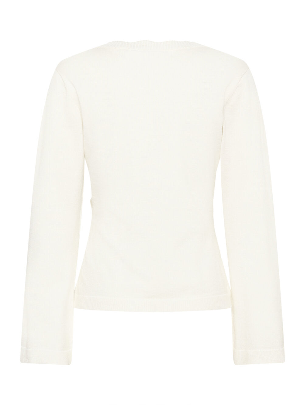 Saint Tropez MADLENASZ V-Neck Jumper – Ice