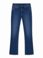 s.Oliver karcsúsított bootcut farmernadrág – kék