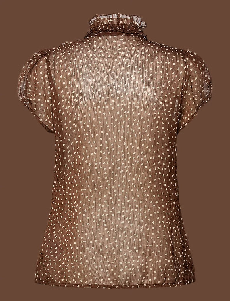 Saint Tropez LiljaSZ Crinkle Short-Sleeve Shirt