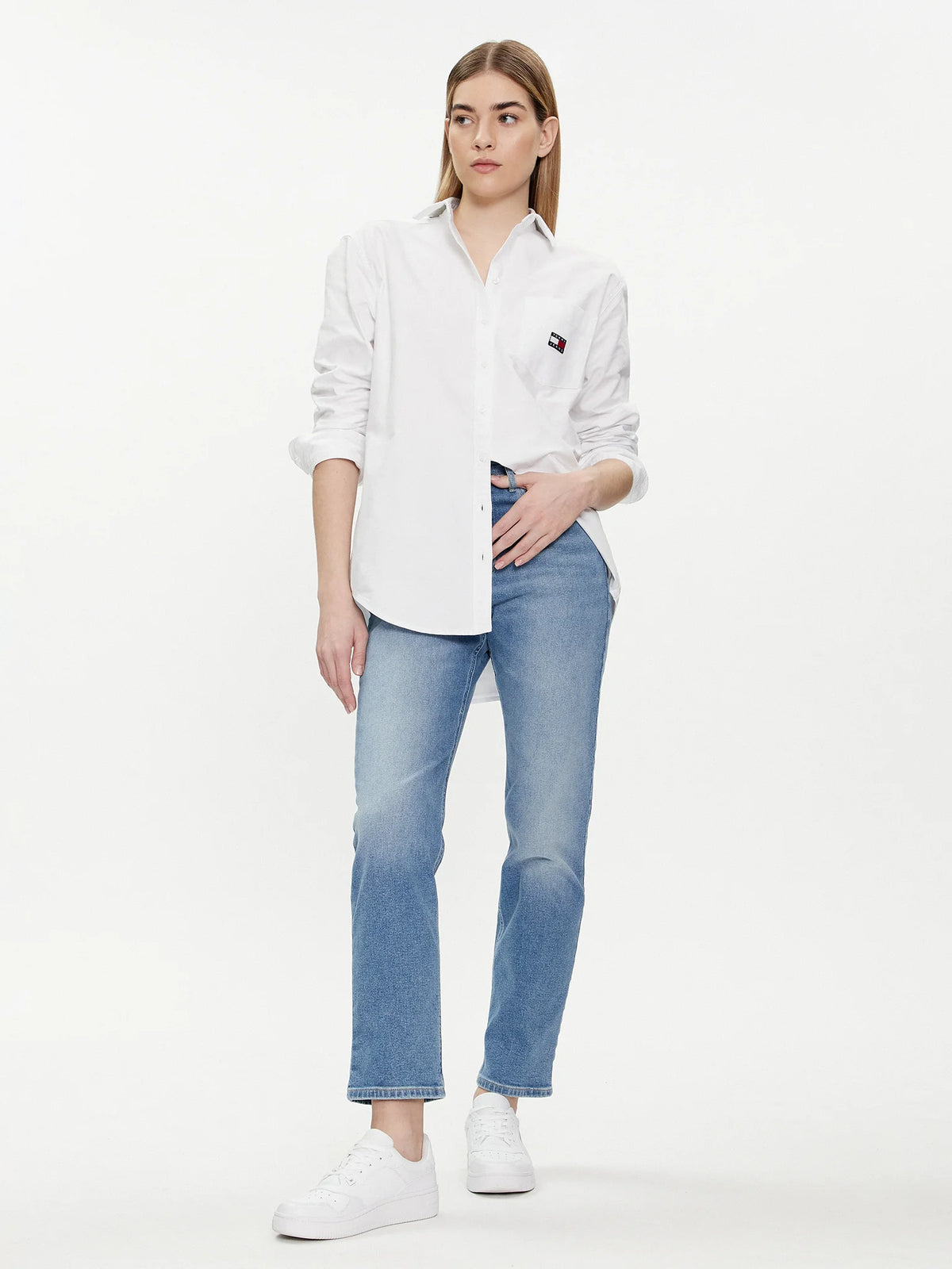 Tommy Jeans Julie Straight-Leg Jeans – Blue